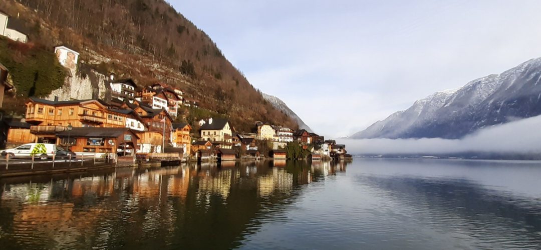 round trip in Austria in Winter