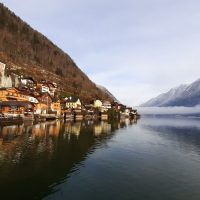 round trip in Austria in Winter